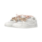 Sneakers Basse Donna Pinko In Pelle Di Vitello/Mesh Con Lacci Doppi, Cristallo E Charm Yulia 01 SS0185P132