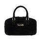 Borsa A Mano Donna Braccialini A Bauletto, Doppio con tracolla removibile e regolabile, Chiusura con zip, Due tasche interne, una con zip e una aperta, Finitura effetto camoscio, Dimensioni: 27.5 x 9.5 x 13 Cm Sara B19370PP
