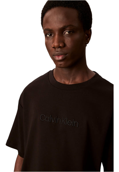 T-Shirt Manica Corta Uomo Calvin klein  Rel Fashion Logo LV04LC206G