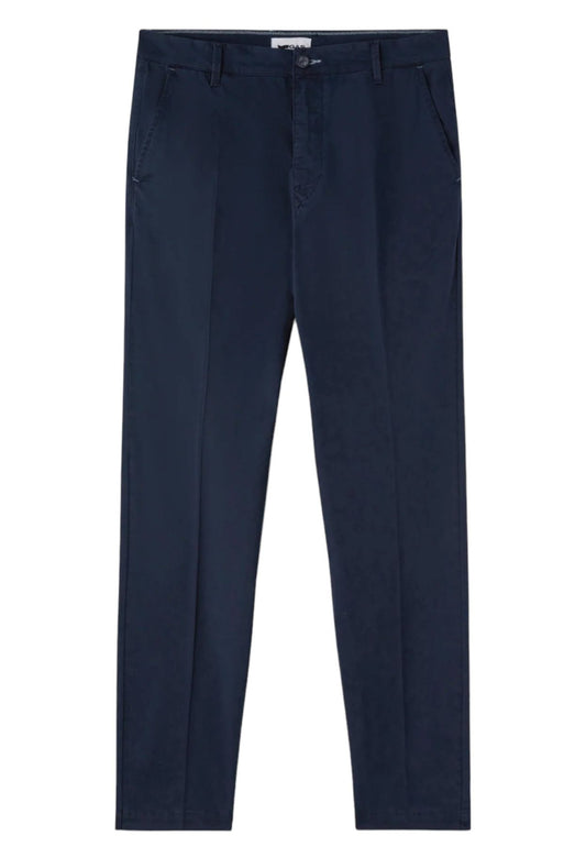 Pantaloni  Uomo Gas Slim fit Satin Cotton Stretch Tasche Alla Francese New Sadeck Det 360963071109