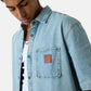 Camicia Manica Corta Uomo Guess  Gj Oversize Crop M6RH52D5M51