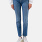 Jeans Slim Fit Donna Roy Roger's Denim di cotone elasticizzato, lavaggio Elodie Flo High RND207CE082288
