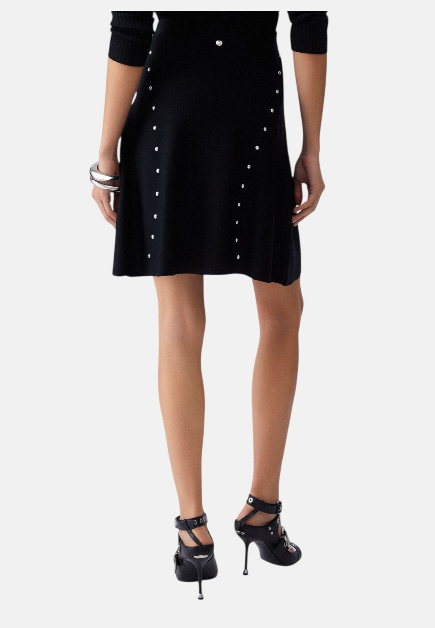 Gonna Corta Donna Liu Jo In Maglia Eco Line WA6091MS55N