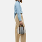 Borsa A Mano Donna Tommy Hilfiger Mini Satchel Jacquard Th City AW0AW18732