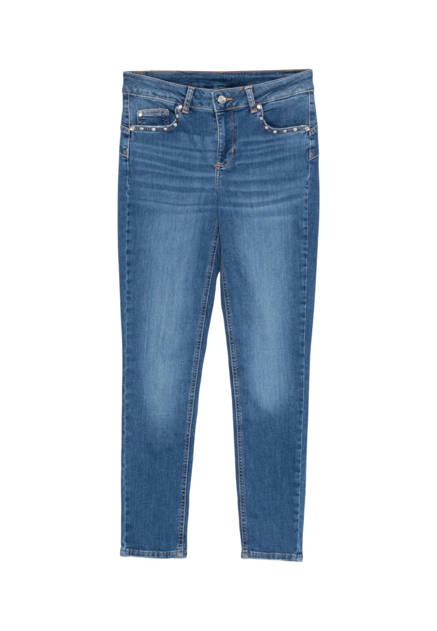 Jeans Skinny Fit Donna Liu Jo Vita Regolare Ideal UA6001D4811