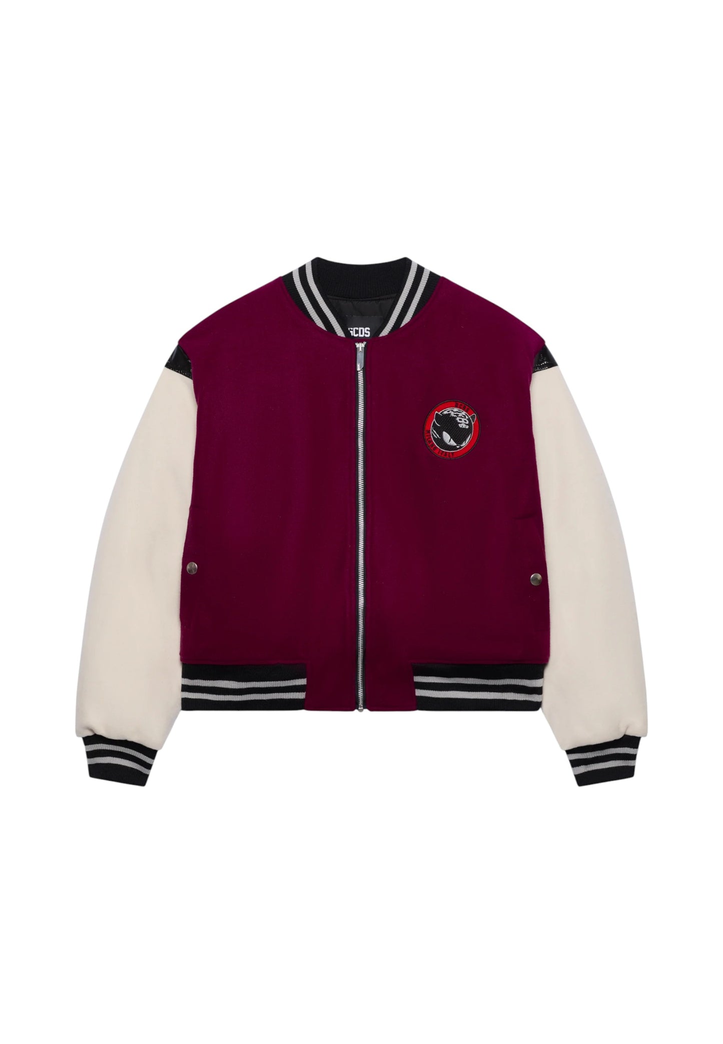 Giacca Bomber Donna Gcds Kittho Patch Varsity  B2CW0907MA3