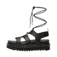 Sandali  Donna Dr. Martens Lace-up Nartilla Black Athena 31617