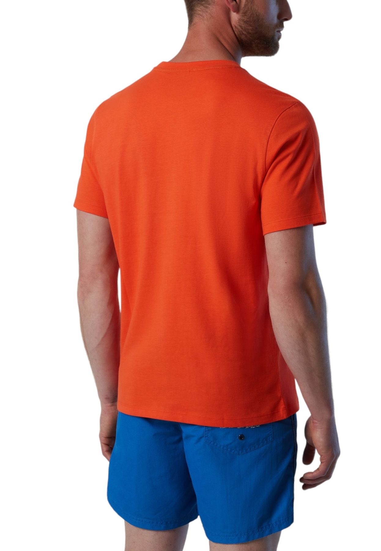 T-Shirt Manica Corta Uomo North Sails Line Print  692973