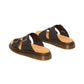 Ciabatte  Uomo Dr. Martens A Doppia Fascia Josef Black Eh Suede 41082