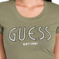 T-Shirt Manica Corta Donna Guess  Guess Logo W5YI05J1314