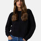 Maglione A Girocollo Donna Guess Lavorazione a trecce Gj W6BR15Z1260
