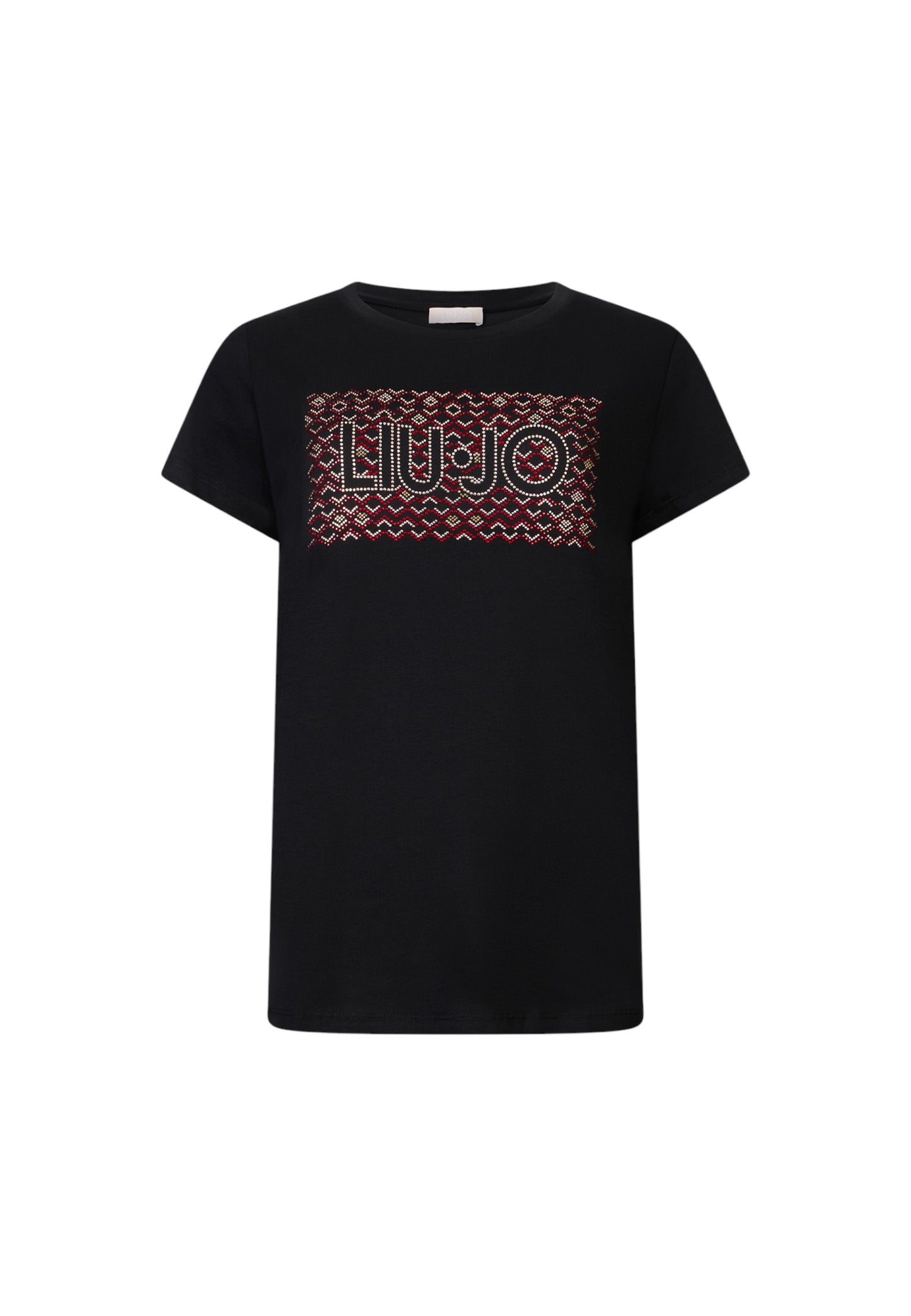 T-Shirt Manica Corta Donna Liu Jo  Lj Angels Patte MF5456JS923