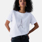 T-Shirt Manica Corta Donna Liu Jo Paris Ajour Eco Line WA6413JS904
