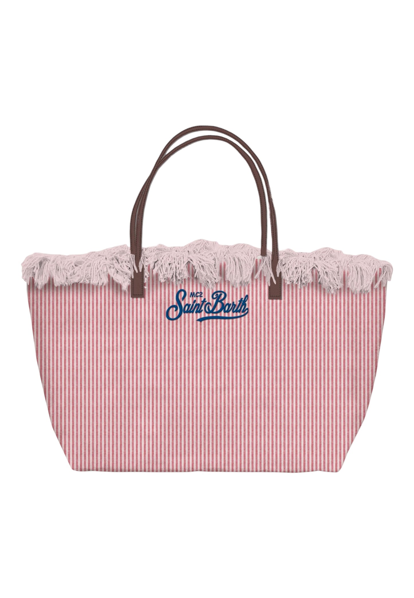 Borsa A Spalla Donna Mc2 Saint Barth Micro Stripes V City Bag Fringe CBF0001