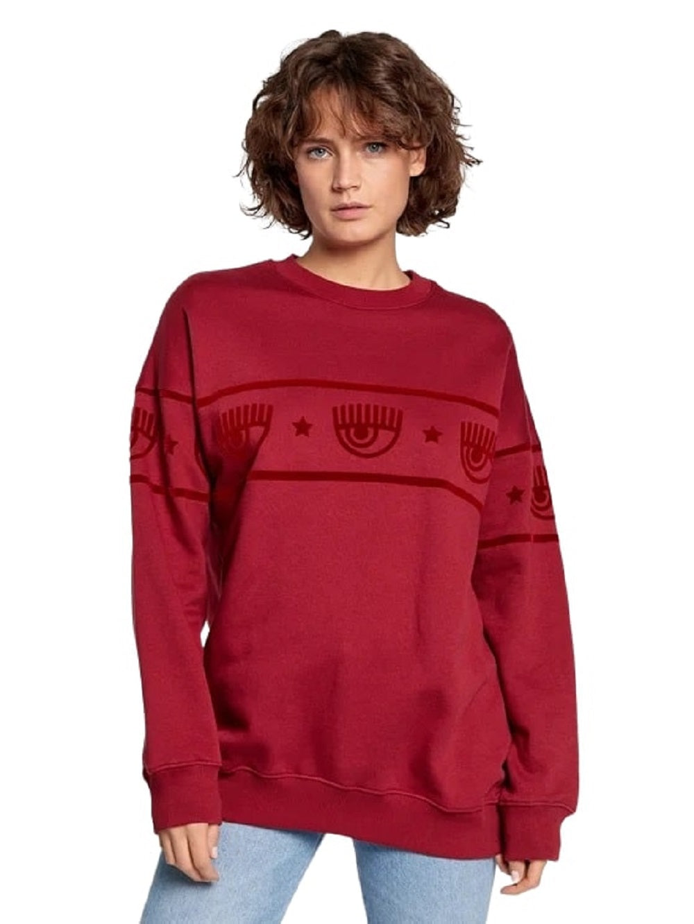 Felpa A Girocollo Donna Chiara Ferragni   73CBIT12CFT07