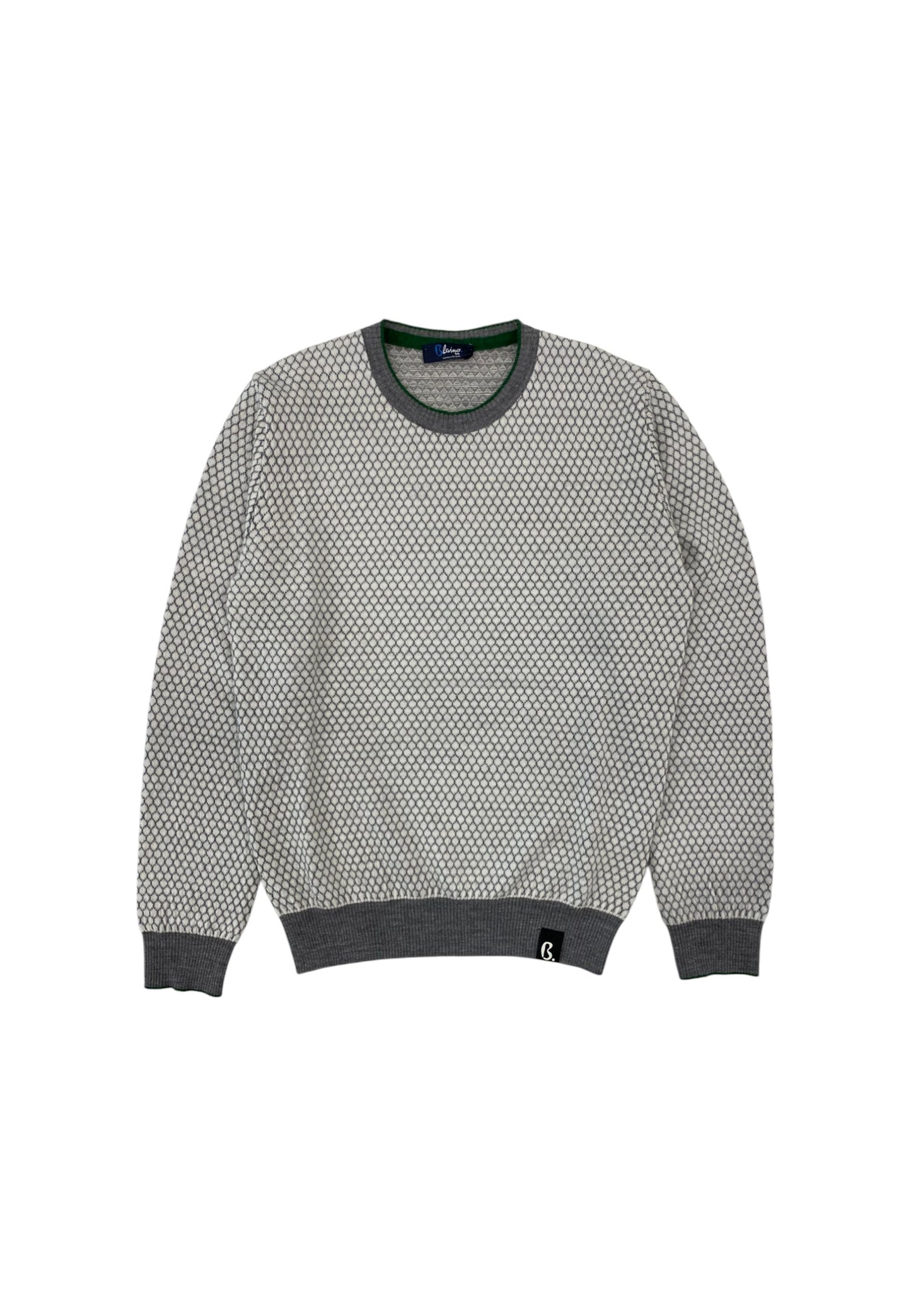 Maglione A Girocollo Uomo Blaine Jaquard  HRMB38031050