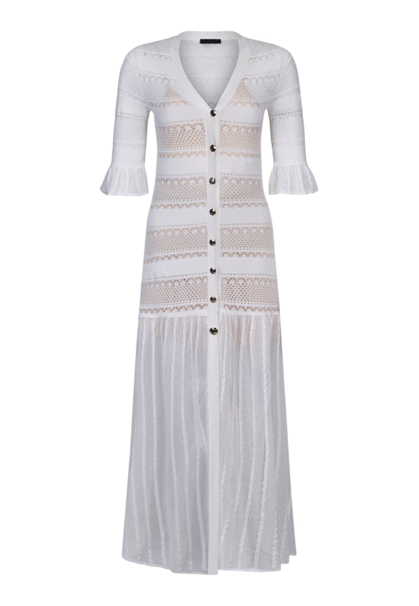 Vestito Lungo Donna Liu Jo In Maglia Eco Line CA6242MS55N