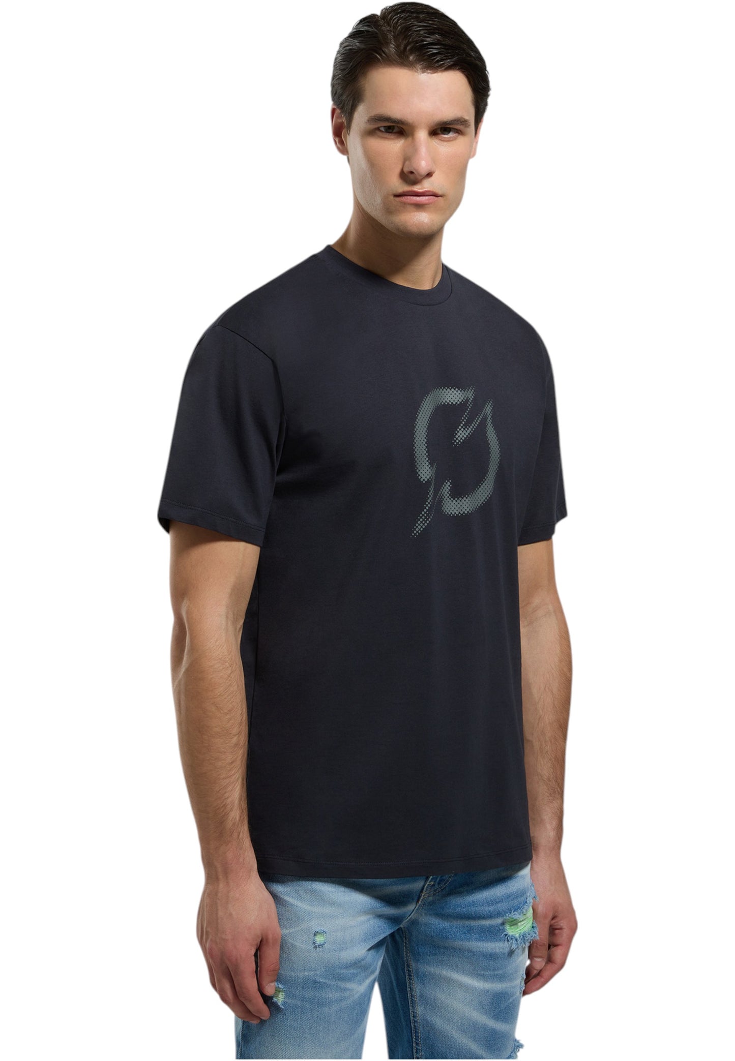 T-Shirt Manica Corta Uomo Bikkembergs Stampata