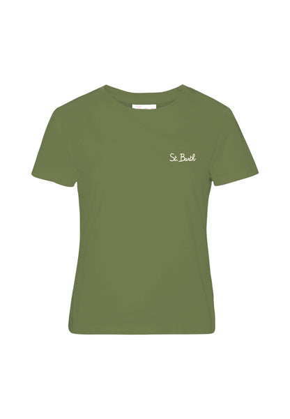 T-Shirt Manica Corta Donna Mc2 Saint Barth Embroidery Emilie EMI0001