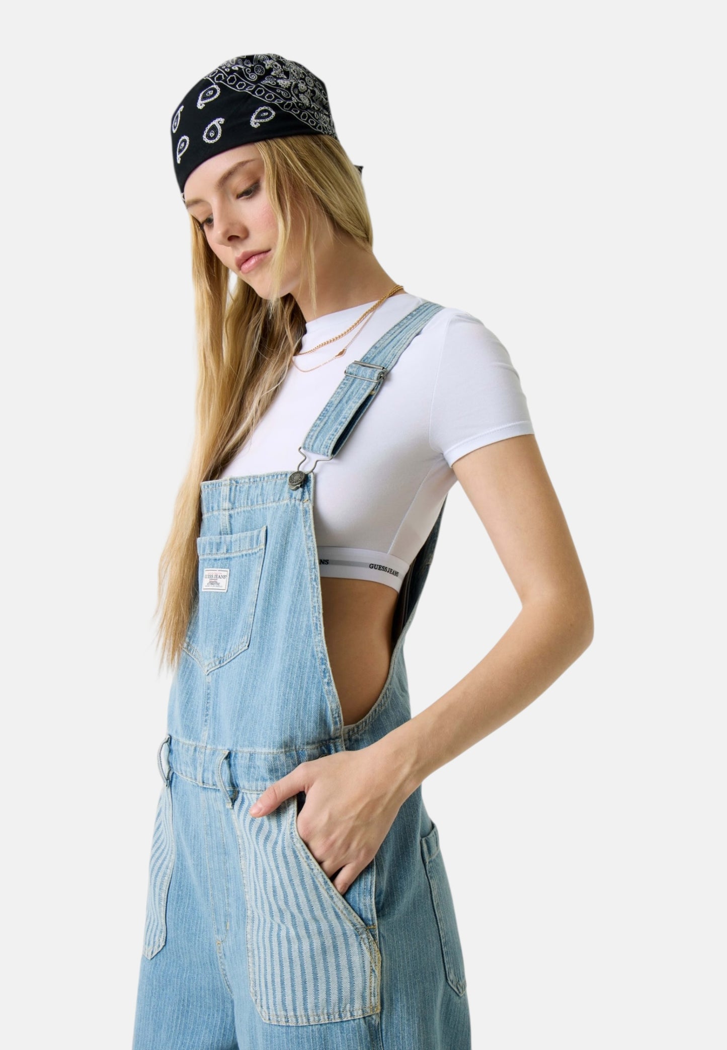 Salopette  Donna Guess Con Jeans Gj Denim Overall W6RD0ZD6511