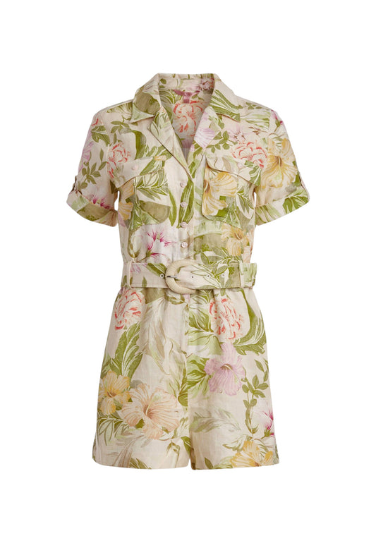 Tuta Jumpsuit Manica Corta Donna Guess   W3GD43WCWA0