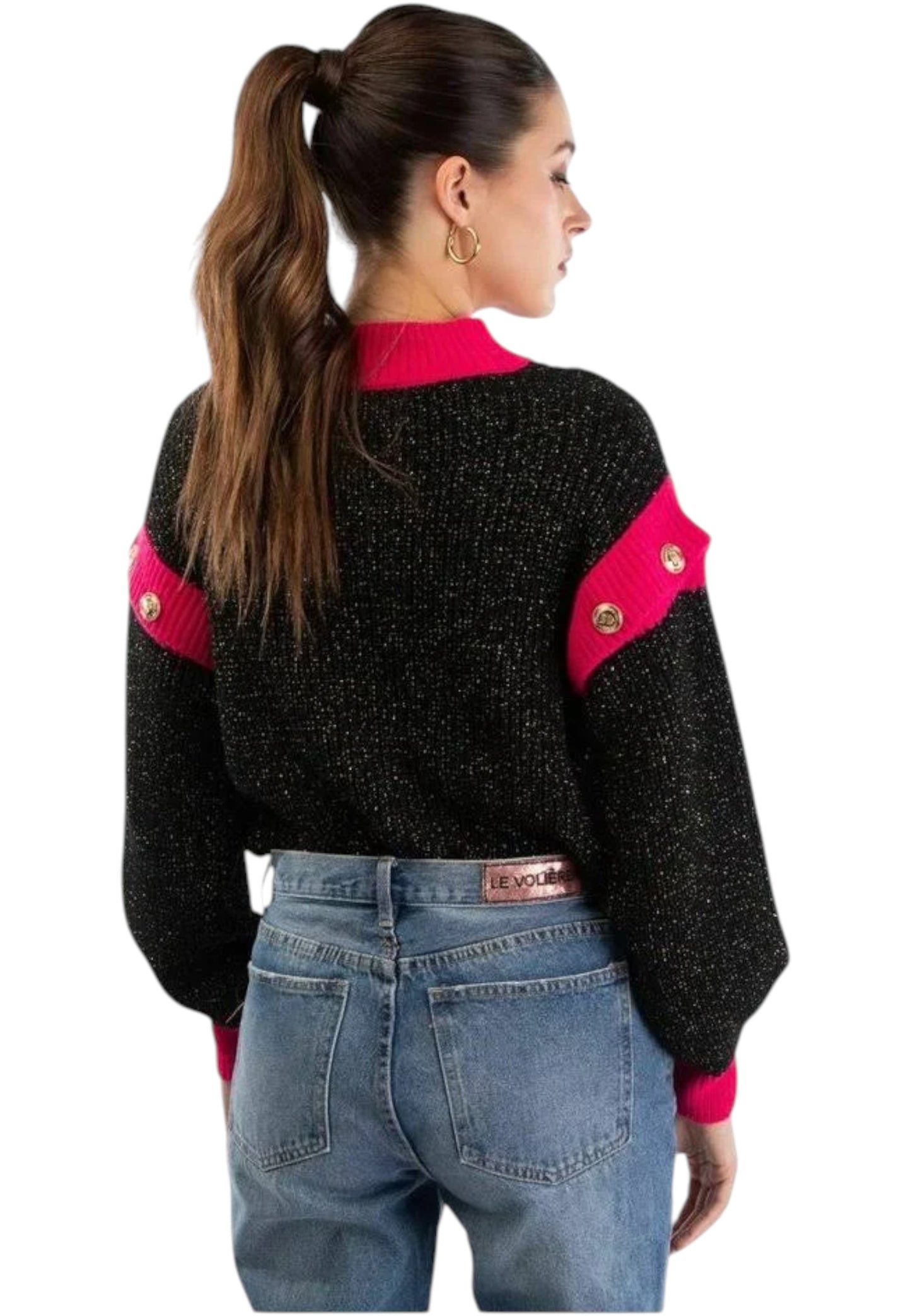 Maglione A Girocollo Donna Le Volière   M462