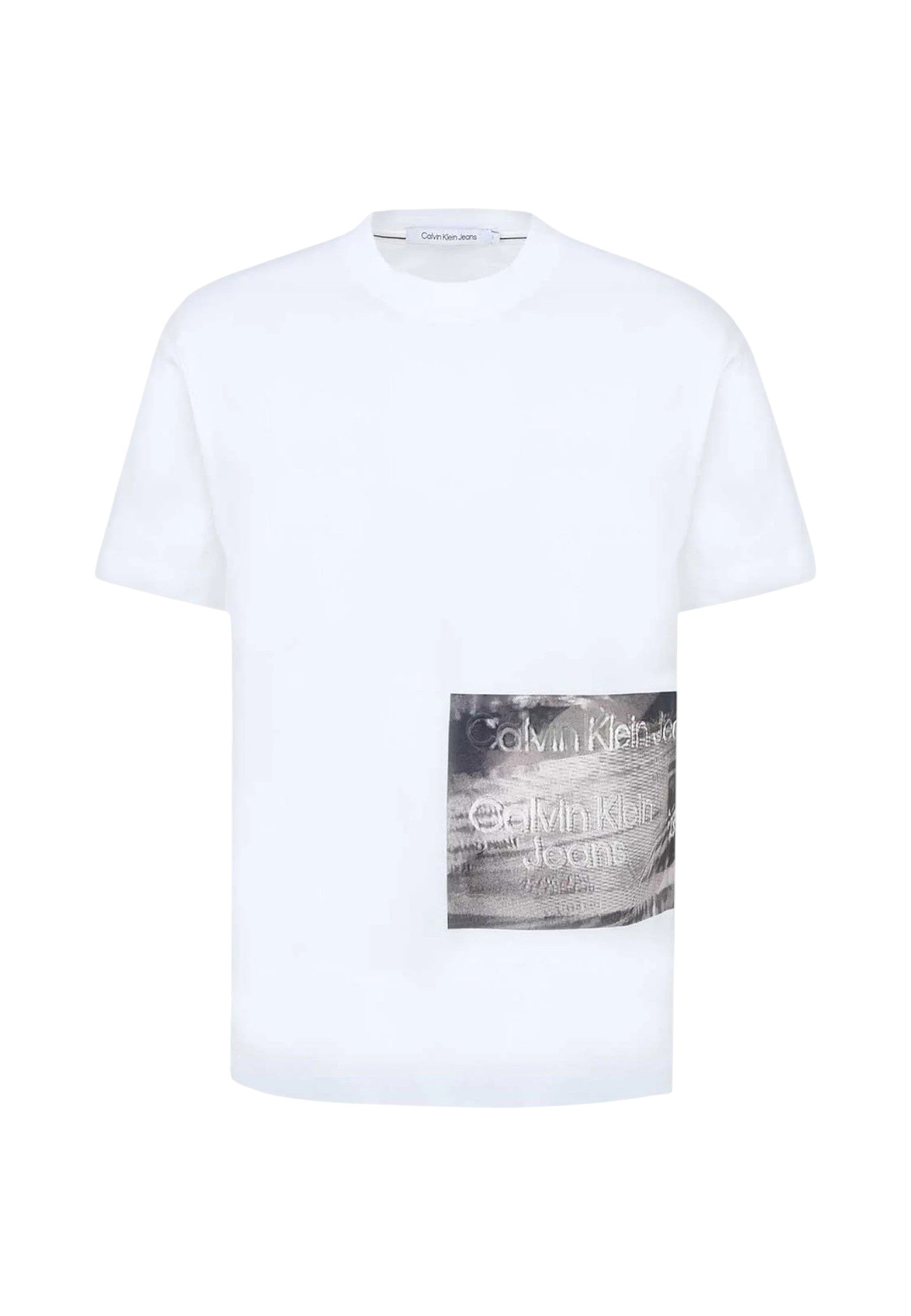 T-Shirt Manica Corta Uomo Calvin klein Jeans  Motion Blur Photoprint J30J323223