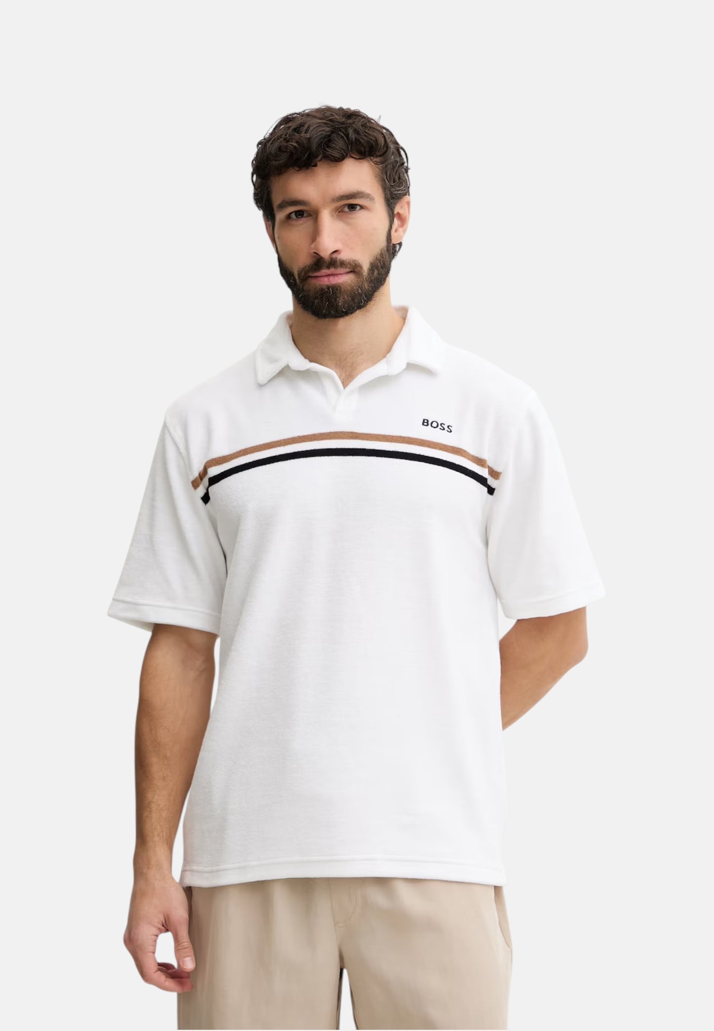 Polo Manica Corta Uomo Boss   50561186