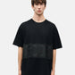T-Shirt Manica Corta Uomo Gcds Oversize Fit Band Logo Tonal Loose Z0MLQC109J101