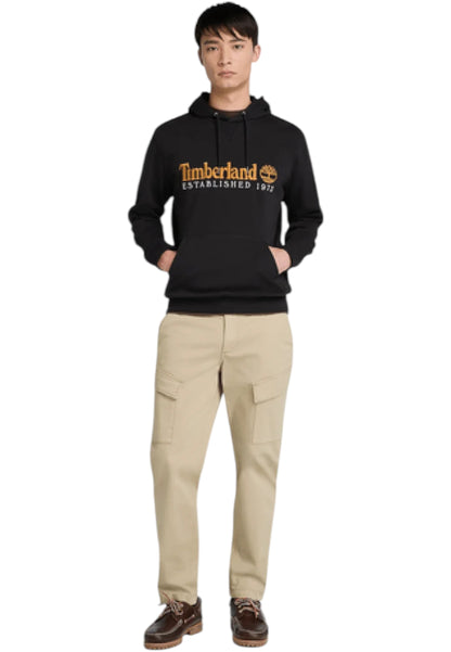 Felpa Con Cappuccio Uomo Timberland  Established 1973 Embroidered Logo Loopback TB0A5MX8