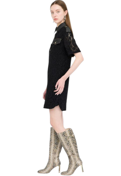 Vestito Corto Donna Liu Jo In Pizzo  UF5234J4957