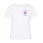 T-Shirt Manica Corta Donna Mc2 Saint Barth Sb Habitue Strass Emb Emilie EMI0001