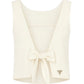 Top  Donna Guess  Zoe Leaf Knot Crop E6GH05WP232