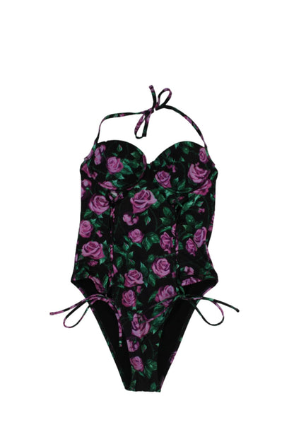 Costume Intero Donna Chiara Ferragni Stampa Rose  241V7A49194930
