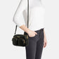 Borsa A Tracolla Donna Braccialini In Pelle Con Doppio Tascino Frontale Dolly B19100PP