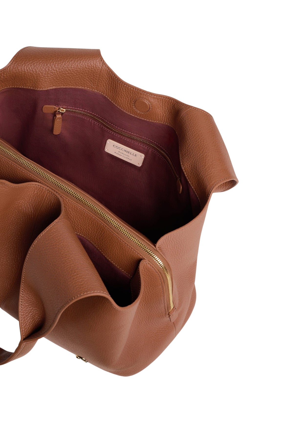 Borsa A Spalla Donna Coccinelle Pelle con grana Nell E1VOF110101