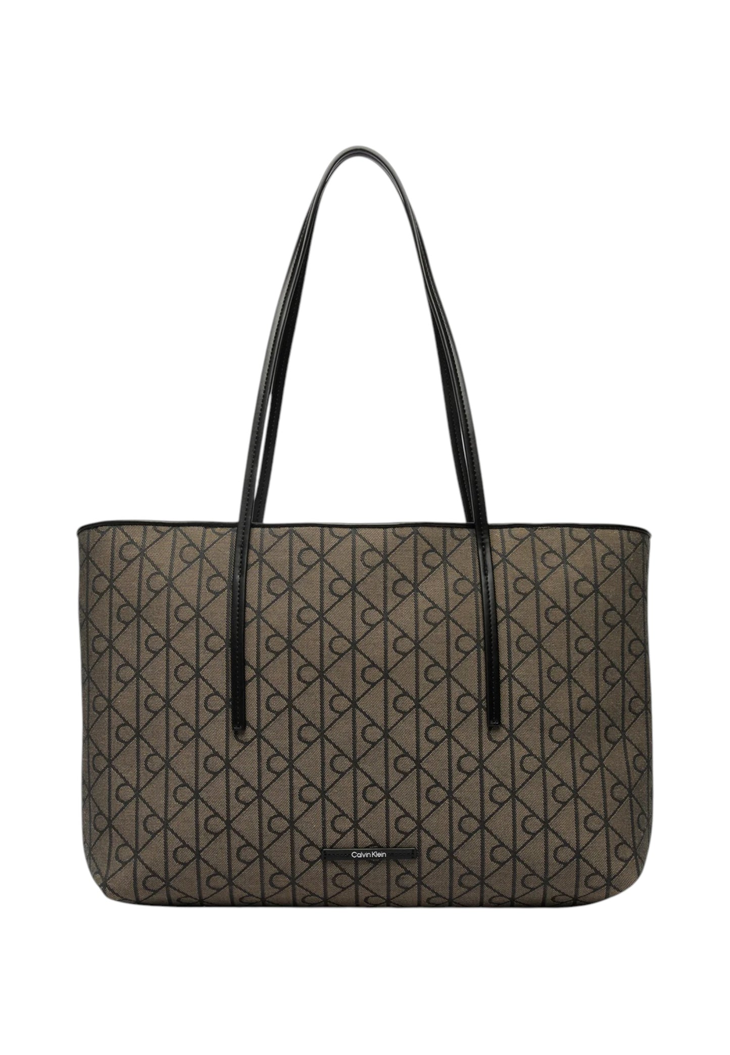 Borsa A Spalla Donna Calvin klein Aop Jacquard Tote W/Pouch Emblem LV04F3750G
