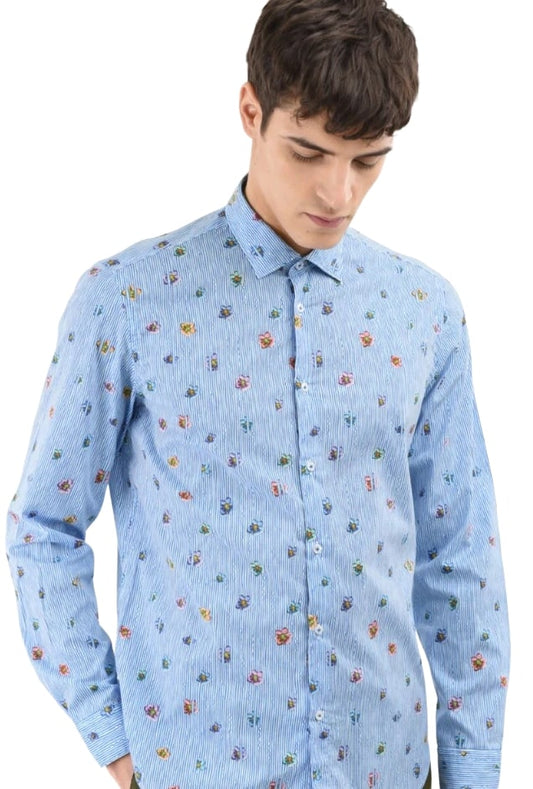 Camicia Manica lunga Uomo Manuel Ritz   3232E601L223295