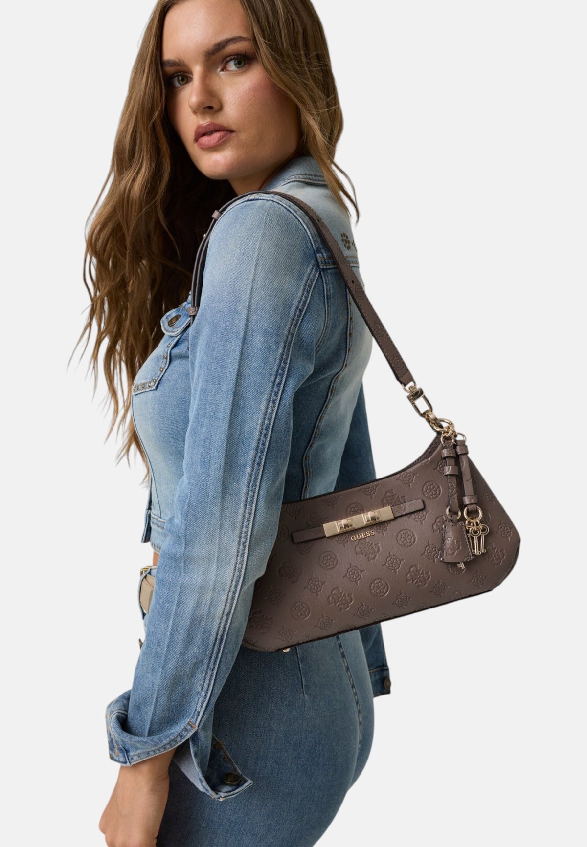 Borsa A Tracolla Donna Guess Shoulder Bag Carmella HWPD2225180