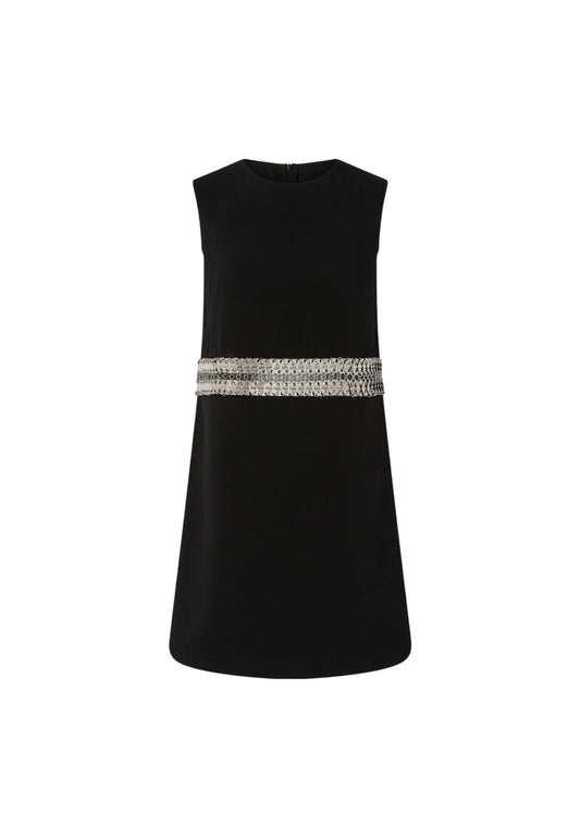 Vestito Corto Donna Pinko In Crepe Con Ricamo Amalur 105956A2YH