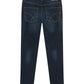 Jeans Skinny Fit Uomo Gas Stone Wash Dark Blue Sax Zip Rev 351450030168