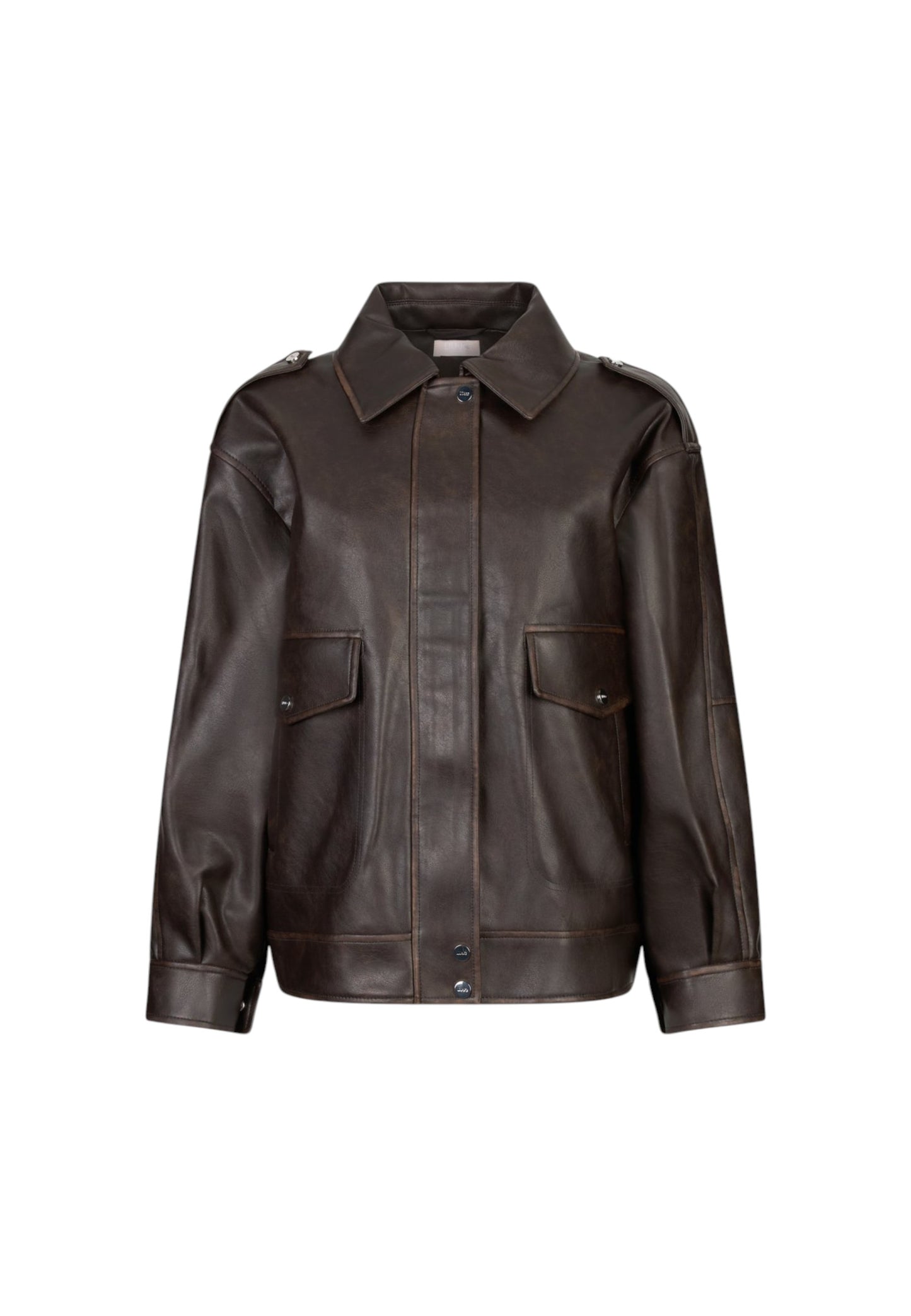 Giacca In Pelle Sintetica Donna Liu Jo   MF5097E1051