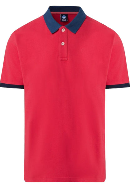 Polo Manica Corta Uomo North Sails Different Combo Colors Cuff  692453