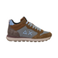 Sneakers Basse Uomo Sun68 Stile Running, Materiali Misti, Dettagli Multimateriale, Logo Ricamato Tom 2.0 Winter Mid Z46119
