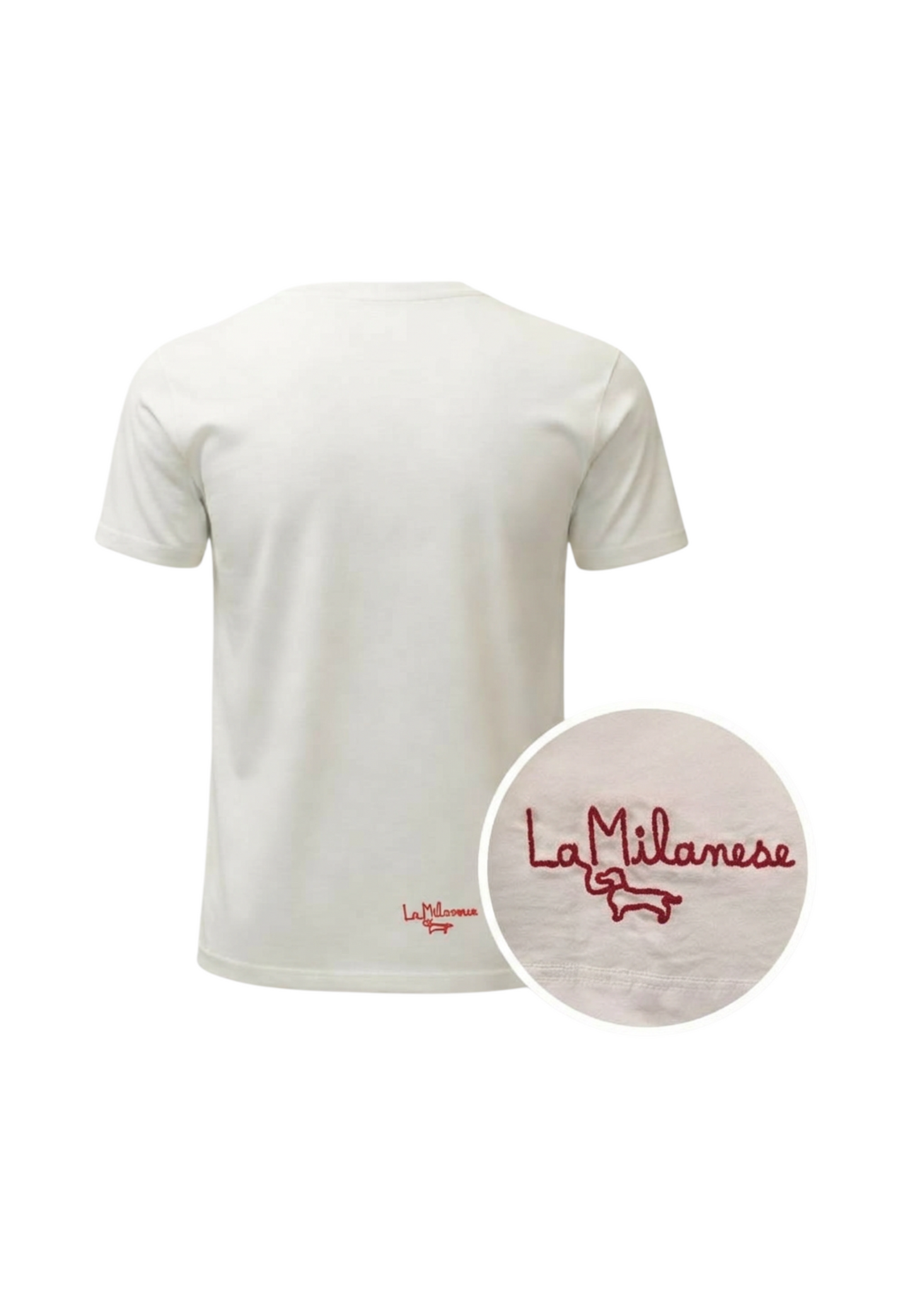 T-Shirt Manica Corta Donna Mc2 Saint Barth Embroidery Lm Uomini Mi Emilie EMI0001