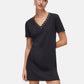 Vestito Corto Donna Liu Jo Jersey Tinta Unita  TA6296J3855