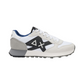Sneakers Basse Uomo Sun68 Stile Running, Nylon E Suede, Maxi Logo Ricamato, Dettagli A Contrasto Jaki 2.0 Solid Z46121