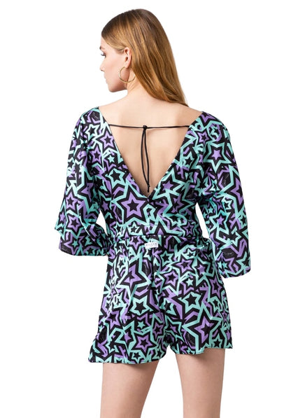 Tuta Jumpsuit Manica 3/4 Donna Gaelle Corta  GBBD408FA