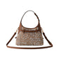 Borsa A Spalla Donna Borbonese Hobo Mini In Tessuto Boucle' Con Tracolla Halo 910103710375