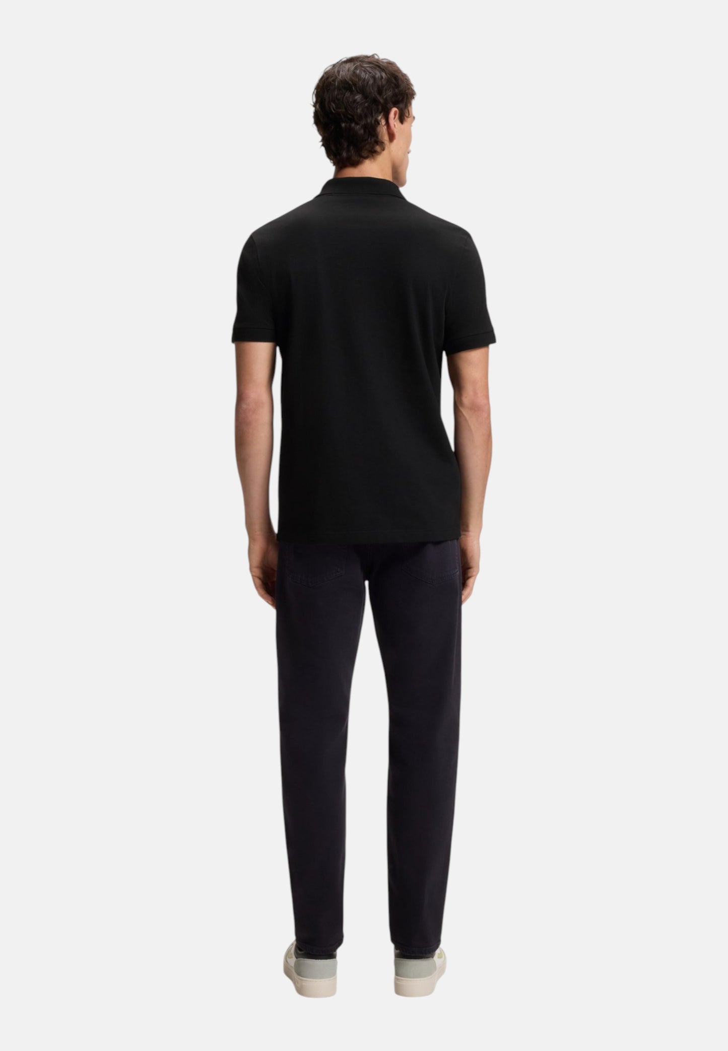 Polo Manica Corta Uomo Boss Con Zip  50537507